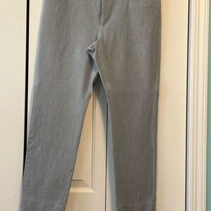 Banana Republic Stylish Gray Anlke Pants